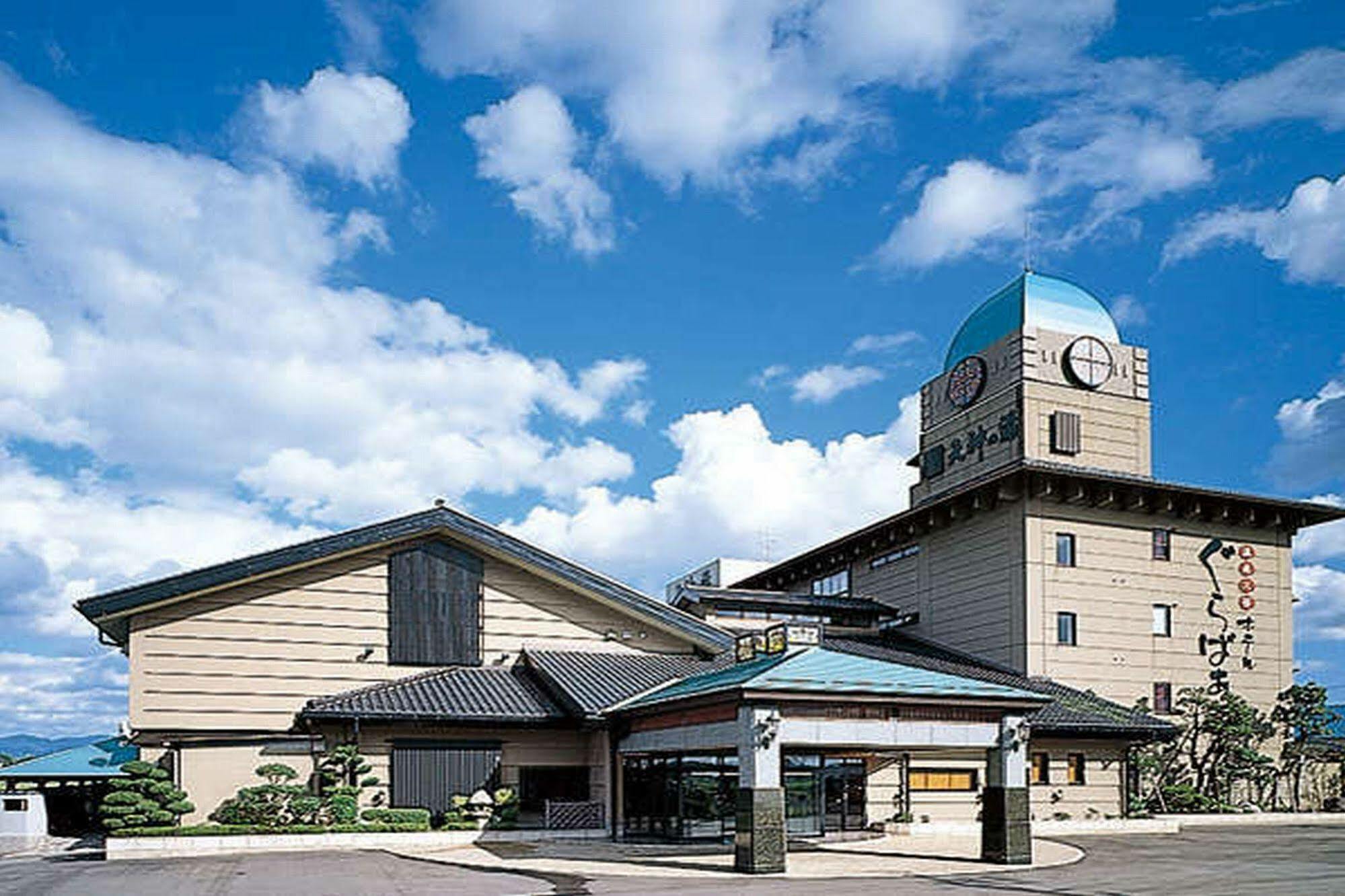Hotel Awara Onsen Hot Spring Koubou Gurabaatei Esterno foto